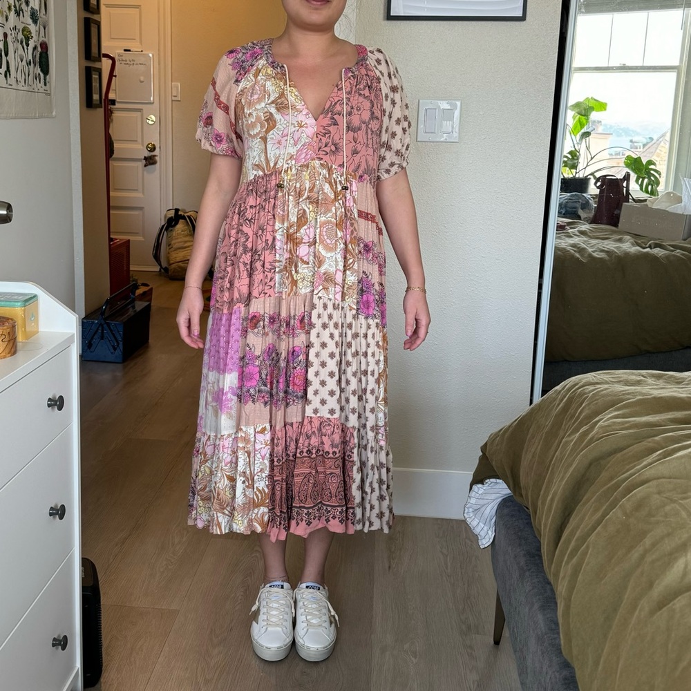 Spell Renew Patchwork Gown - Petite - image 2